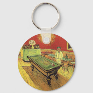 Vincent Van Gogh - Das Nachtcafé Fine Art Schlüsselanhänger