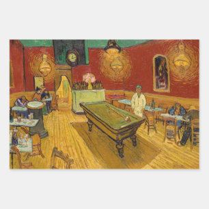 Vincent van Gogh - Das Nachtcafé Geschenkpapier Set