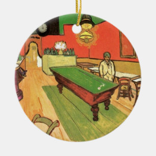 Vincent Van Gogh - Das Nachtcafé in Arles Keramikornament