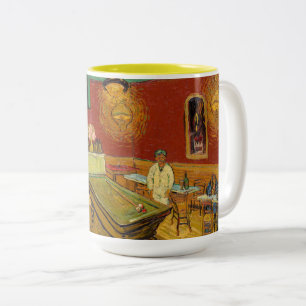 Vincent van Gogh - Das Nachtcafé Zweifarbige Tasse
