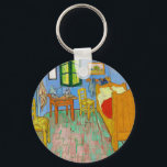 Vincent Van Gogh Das Schlafzimmer in Arles Schlüsselanhänger<br><div class="desc">Vincent Van Gogh The Bedroom Arles Vintage Kunst Schlüsselanhänger</div>