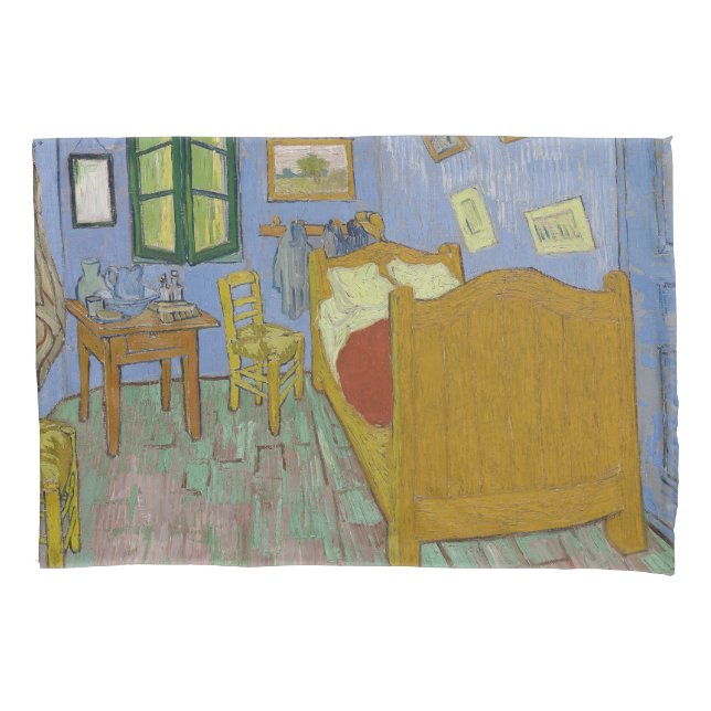 Vincent Van Gogh Das Schlafzimmer Kissenbezug (Vorderseite)