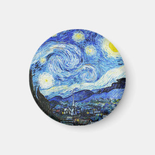 Vincent Van Gogh, Das Sternennacht-Gemälde Magnet