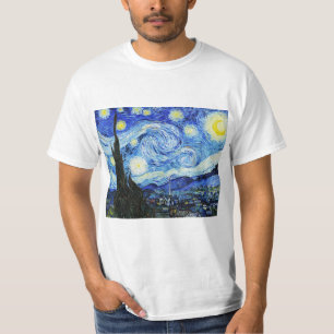 Vincent Van Gogh, Das Sternennacht-Gemälde T-Shirt