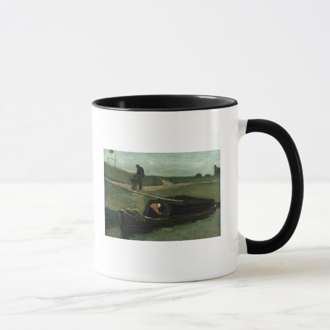 Vincent van Gogh | das Torf-Boot, 1883 Tasse (Rechts)