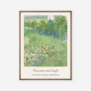Vincent Van Gogh Daubignys Garden 1890 Kunstausste Poster