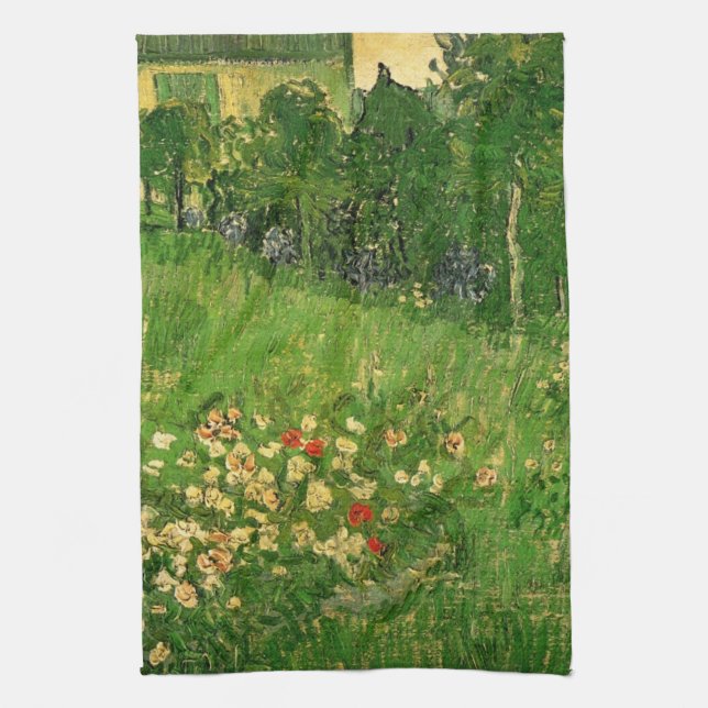 Vincent van Gogh - Daubigny's Garden Handtuch (Vertikal)