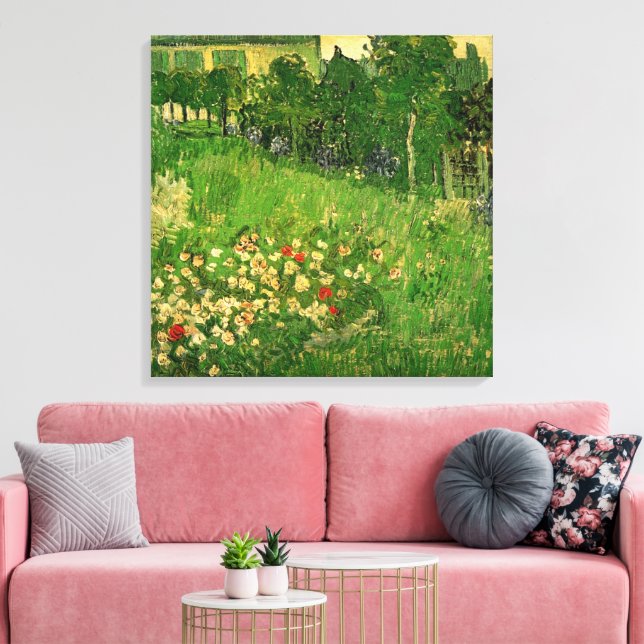 Vincent van Gogh - Daubigny's Garden Leinwanddruck (Insitu (Wohnzimmer))