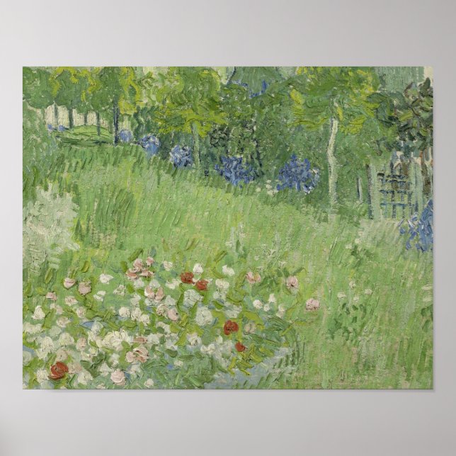 Vincent van Gogh - Daubigny's Garden Poster (Vorne)