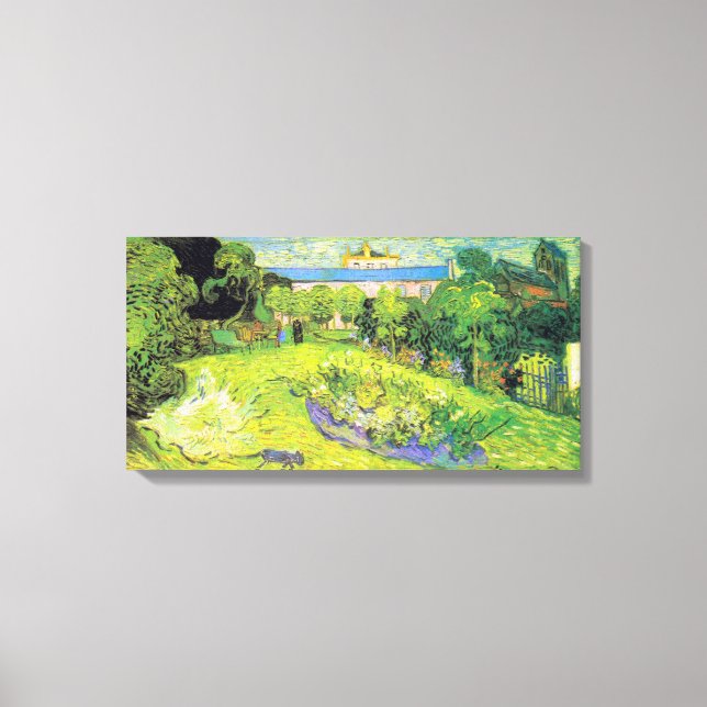 Vincent van Gogh Daubignys Garten Leinwanddruck (Vorderseite)