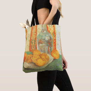 Vincent van Gogh - Decanter und Zitronen auf einer Tasche