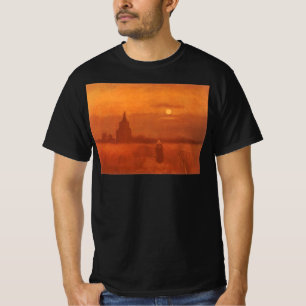 Vincent van Gogh - Der alte Turm im Feld T-Shirt
