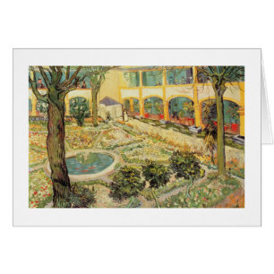 Vincent van Gogh der Asyl-Garten bei Arles