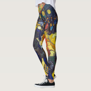 Vincent van Gogh - Der Ballsaal in Arles Leggings