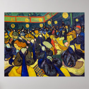 Vincent van Gogh - Der Ballsaal in Arles Poster