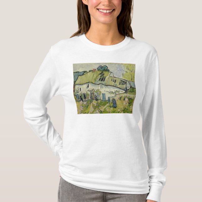 Vincent van Gogh | der Bauernhof in Sommer, 1890 T-Shirt (Vorderseite)