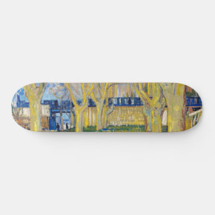 Vincent van Gogh - Der blaue Zug Skateboard