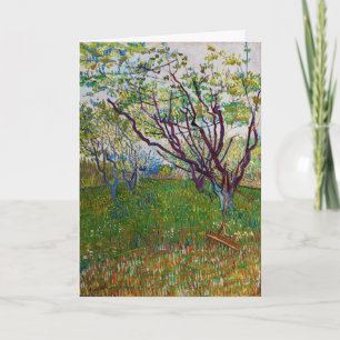 Vincent van Gogh - Der blühende Obstgarten Karte