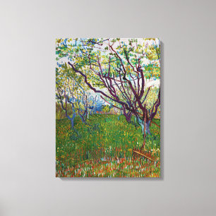 Vincent van Gogh - Der blühende Obstgarten Leinwanddruck