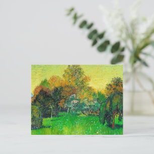 Vincent van Gogh, Der Garten des Dichters, Feiertagspostkarte