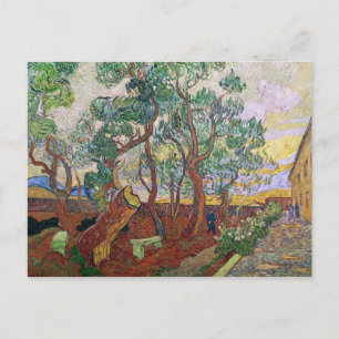 Vincent van Gogh   Der Garten des St. Paul Hospita Postkarte