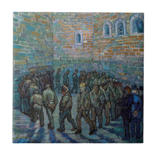 Vincent van Gogh - Der Gefängnishof Fliese