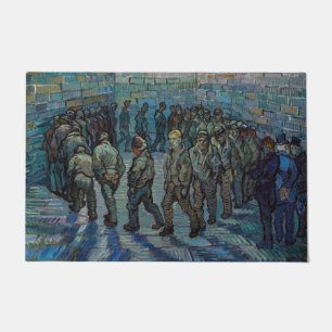 Vincent van Gogh - Der Gefängnishof Fußmatte