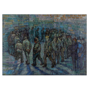 Vincent van Gogh - Der Gefängnishof Schneidebrett
