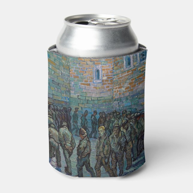 Vincent van Gogh - Der Hof des Gefängnisses Dosenkühler (Kanne Vorderseite)