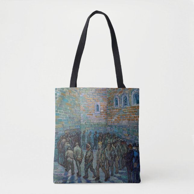 Vincent van Gogh - Der Hof des Gefängnisses Tasche (Vorderseite)
