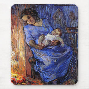Vincent Van Gogh - Der Mann ist auf See Fine Art Mousepad