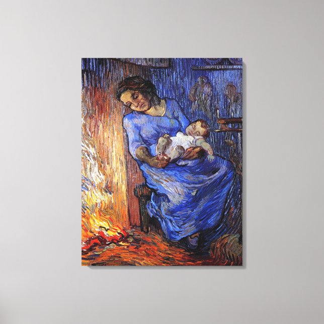 Vincent Van Gogh - Der Mann ist auf See in Fine Ar Leinwanddruck (Vorderseite)
