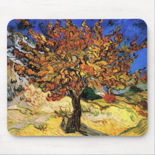 Vincent Van Gogh - Der Maulbeerbaum Fine Art Mousepad