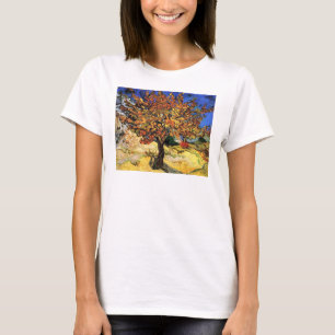 Vincent Van Gogh - Der Maulbeerbaum Fine Art T-Shirt
