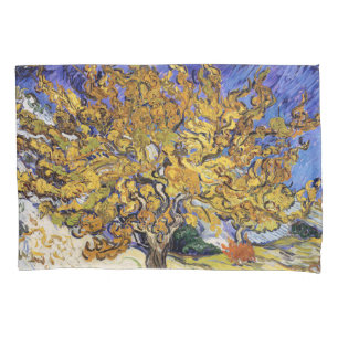 Vincent van Gogh - Der Maulbeerbaum Kissenbezug
