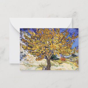 Vincent van Gogh - Der Maulbeerbaum Mitteilungskarte