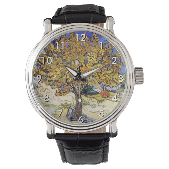 Vincent van Gogh - Der Mulberry-Baum Armbanduhr (Vorderseite)