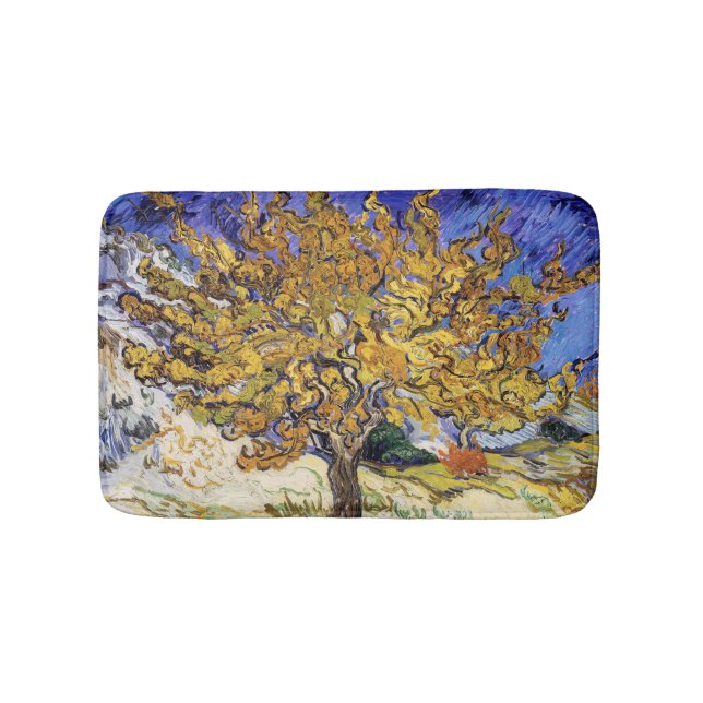 Vincent van Gogh - Der Mulberry-Baum Badematte (Vorderseite)