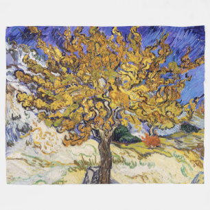 Vincent van Gogh - Der Mulberry-Baum Fleecedecke