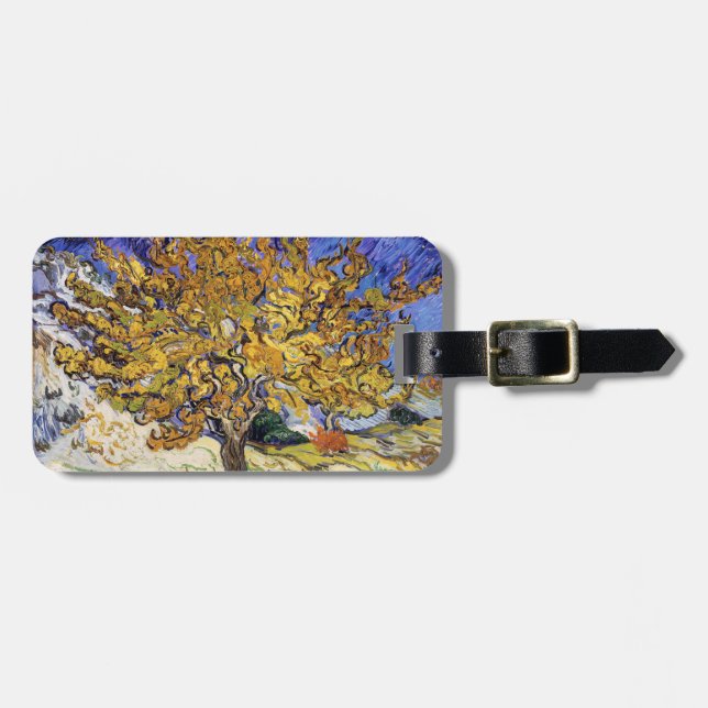Vincent van Gogh - Der Mulberry-Baum Gepäckanhänger (Vorderseite horizontal)