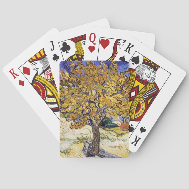Vincent van Gogh - Der Mulberry-Baum Spielkarten (Rückseite)