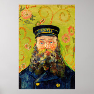 Vincent Van Gogh Der Postbote Joseph Roulin Poster