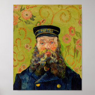 Vincent Van Gogh Der Postbote Kunst Poster