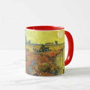 Vincent van Gogh - Der rote Weinberg Tasse