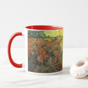 Vincent van Gogh - Der rote Weinberg Tasse