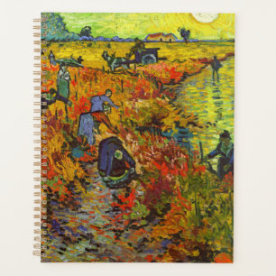 Vincent van Gogh - Der rote Weingarten Planer