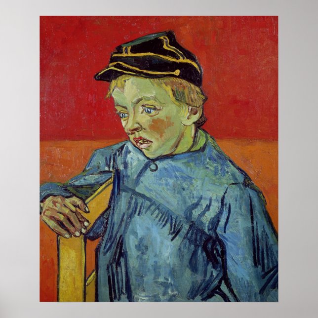 Vincent van Gogh | Der Schuljunge, 1889-1890 Poster (Vorne)