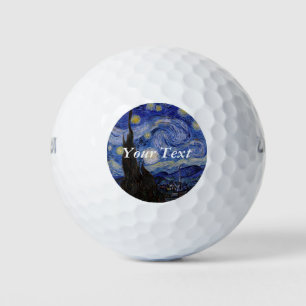 Vincent Van Gogh - Der Sternen Nacht Golfball