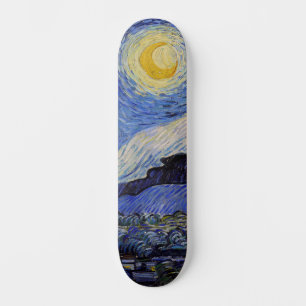 Vincent Van Gogh - Der Sternen Nacht Skateboard