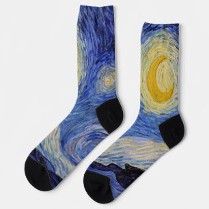 Vincent Van Gogh - Der Sternen Nacht Socken